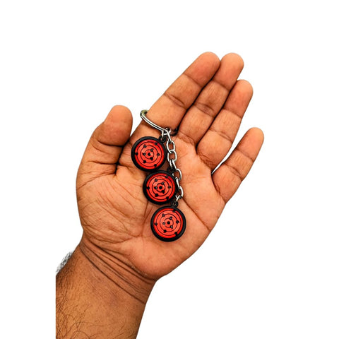 Sharingan Metal Keychains
