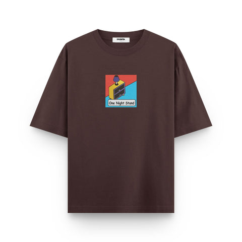 One Night Stand Graphic Oversized T-Shirt