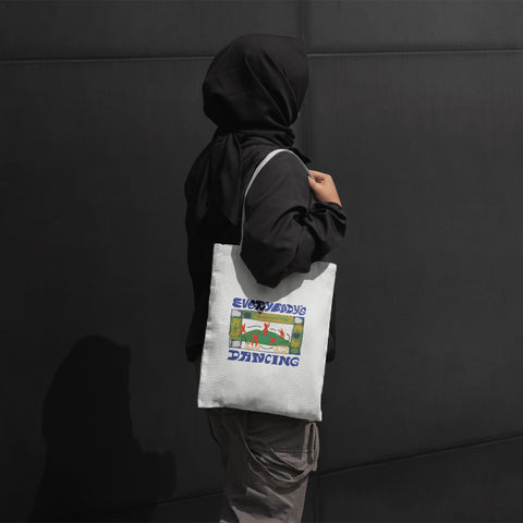 Everybody's Dancing Canvas Tote Bag