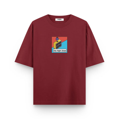 One Night Stand Graphic Oversized T-Shirt