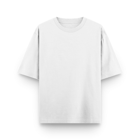 Round Neck 100% Cotton 240GSM Oversized Tshirt