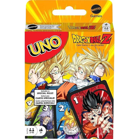 UNO Dragon Ball Z: Power Up Your Game Night!