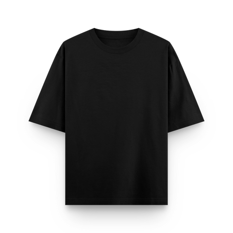 Round Neck 100% Cotton 240GSM Oversized Tshirt