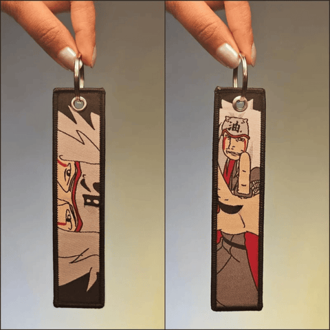 Naruto Embroidered ANIME Keychain – Double Sided