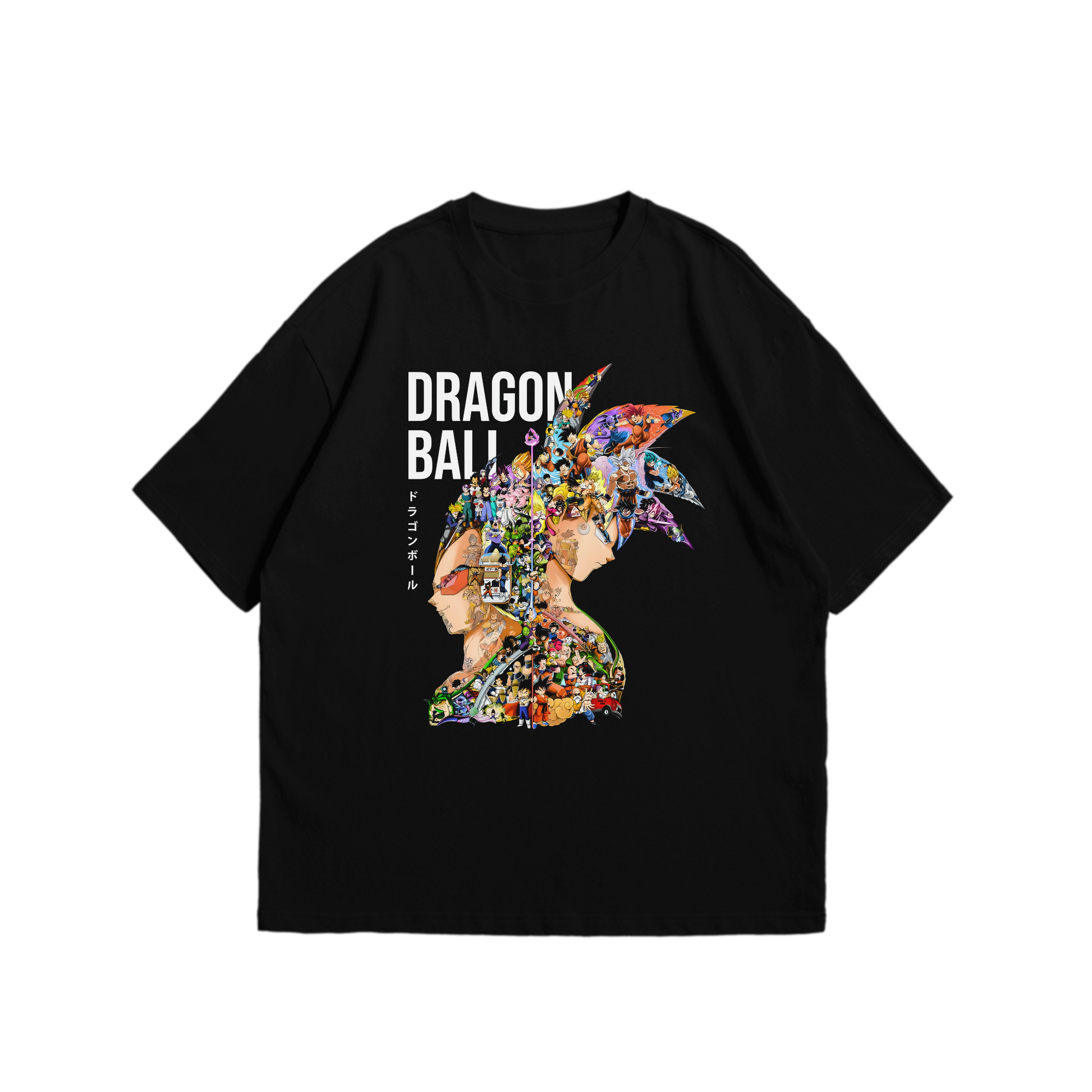 Goku and Vegeta from dragon ball z Oversized tshirt