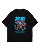 Jinbei from one piece Anime Oversized Tshirt