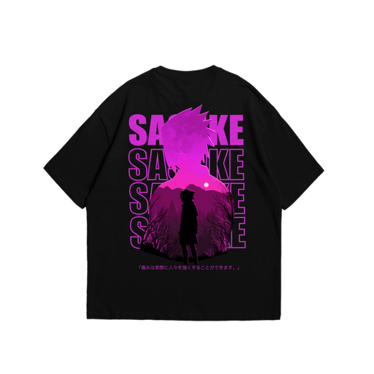 Sasuke Anime Oversized Tshirt