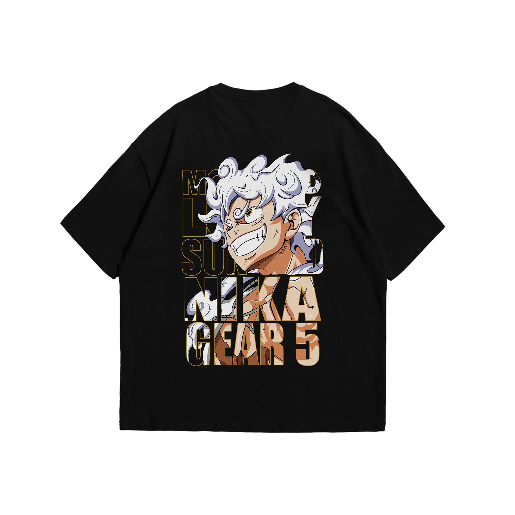 Gear 5 shirts Are available in the shop!🌩️ #gear5 #gear5luffy  #animestickers #animeshop #animestickercentral