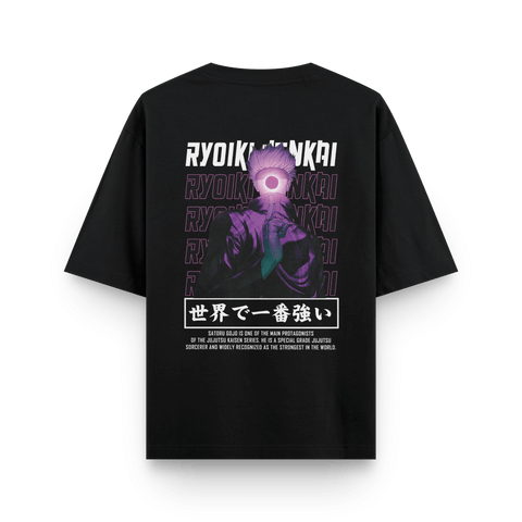 Satoru Gojo (Ryouiki Tenkai) Anime Oversized Tshirt