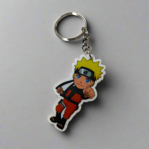 Chibi Ninja Naruto Anime Keychain Collection