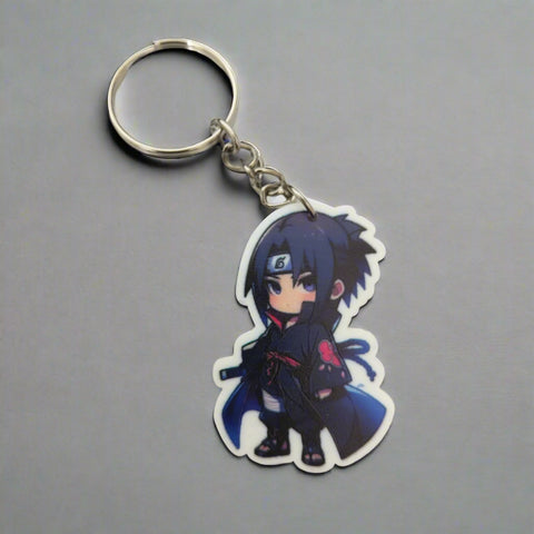 Chibi Ninja Naruto Anime Keychain Collection