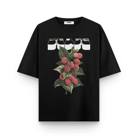 Crimson Cherub Oversized T-Shirt by Kaihama