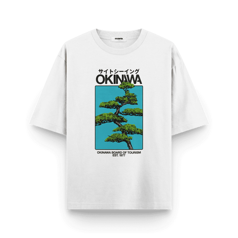 Okinawa Bonsai Oversized T-Shirt by Kaihama