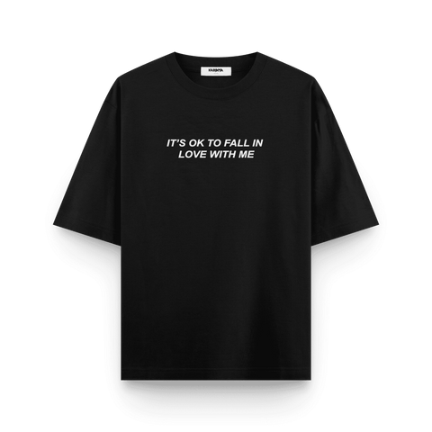 It’s OK to Fall in Love with Me Oversized Tee by Kaihama