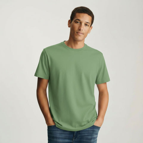 Classic Regular Fit Combed Cotton Tshirt