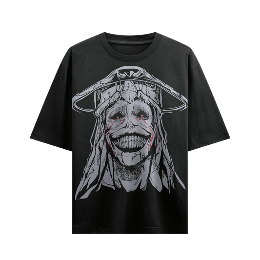 Statue of God from Solo Leveling Anime Oversized Tshirt