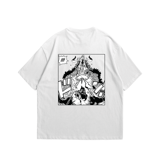 Monkey D. Luffy Manga-inspired oversized T-shirt