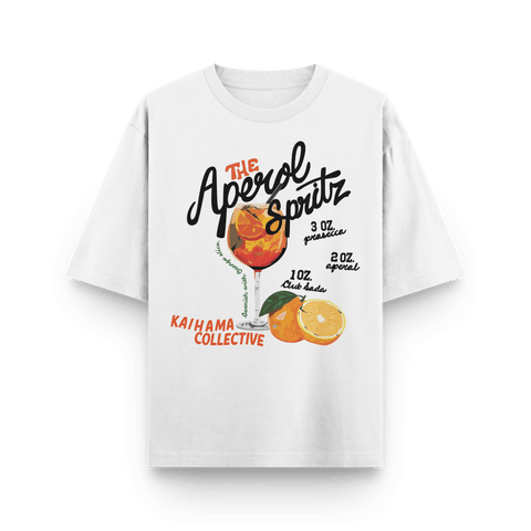 Aperol Spritz Oversized Tshirt by Kaihama