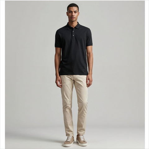 Everyday Polo – Men's Classic Fit in 4 Bold Colors| Bio-Washed