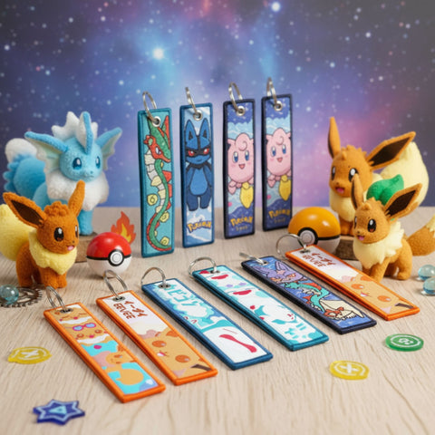 Pokemon Keychains & Bag Tags — Gotta Tag 'Em All!
