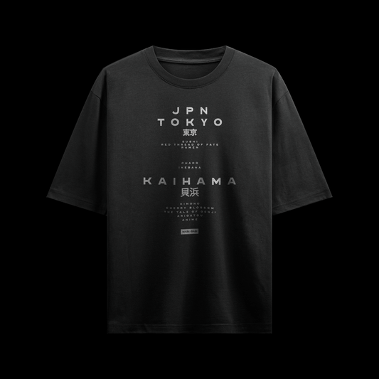 Japan Inspired Oversized T-shirt by Kaihama