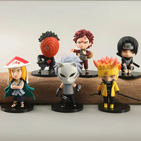 Naruto Anime Chibi Action Figure - Collectibles (10cm)