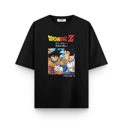 Saiyan Showdown Oversized Tshirt by Kaihama