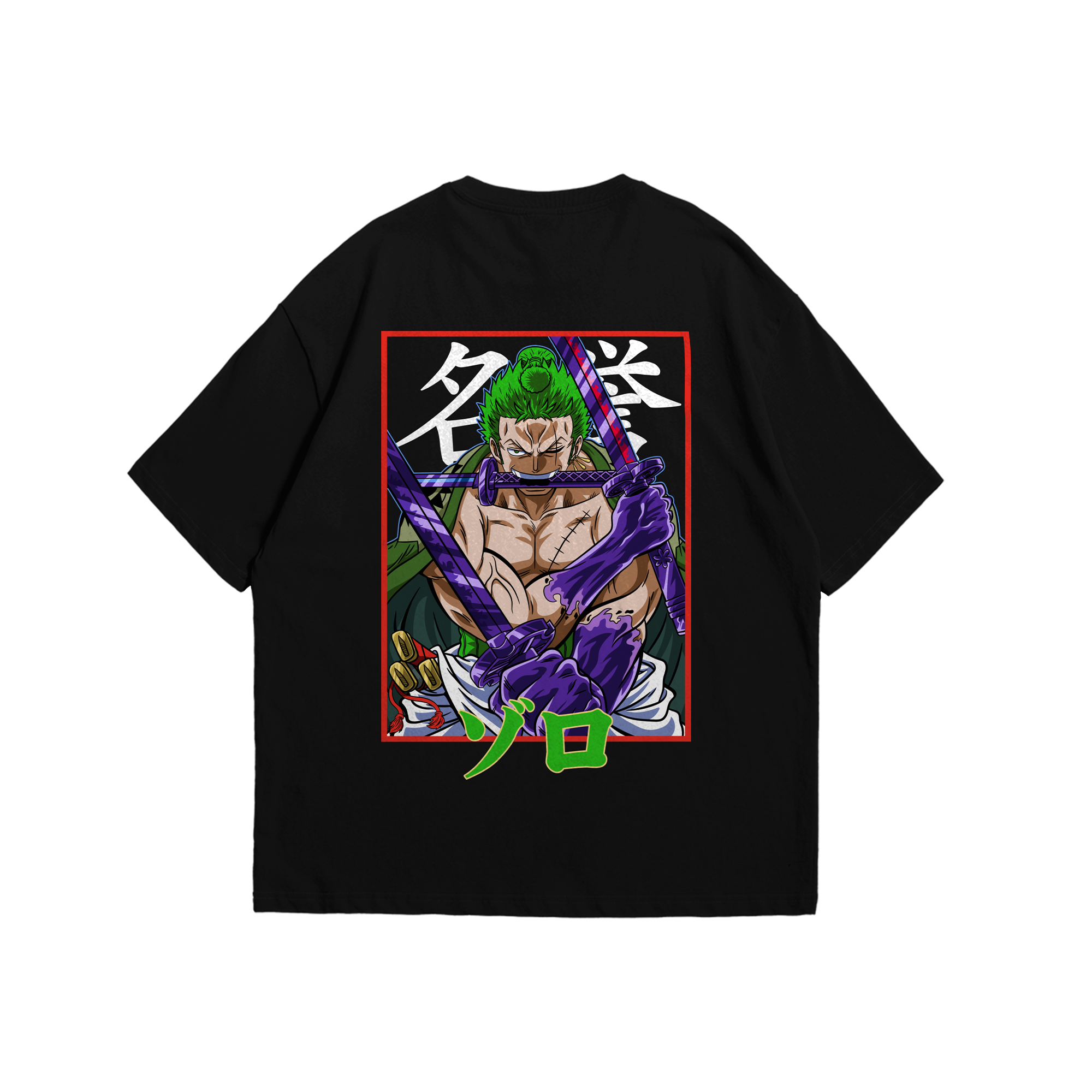 Roronoa Zoro Oversized T-Shirt – Kaihama